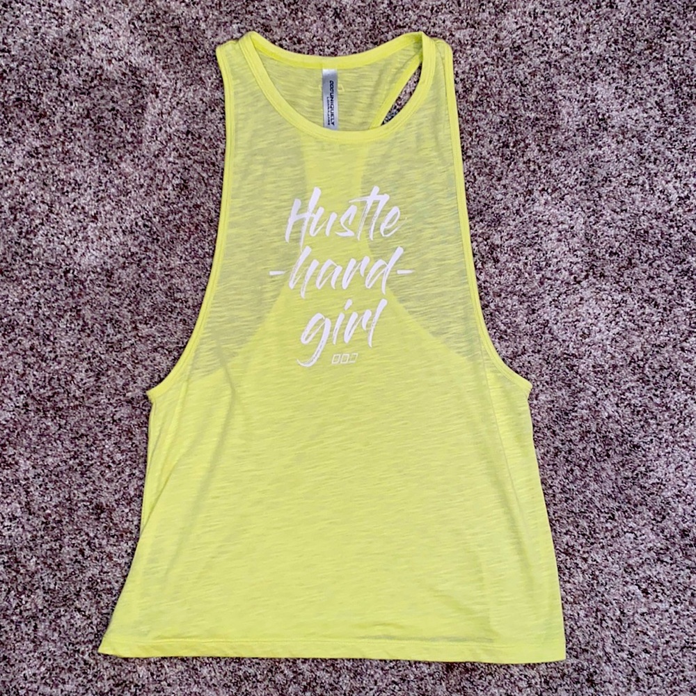 Lorna Jane Yellow Tank